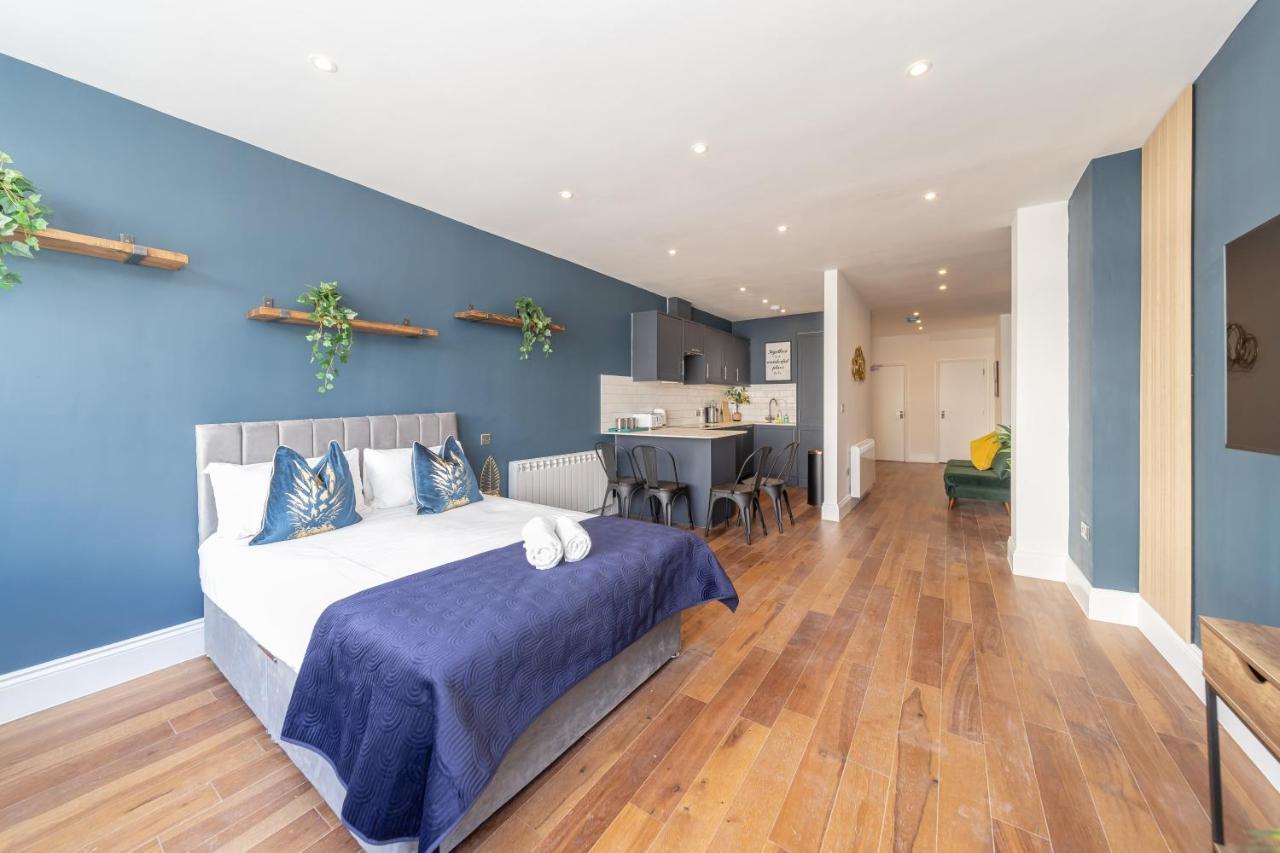 2Cq*Morden Studio Flat *Moments Away From Brighton Seafront Apartment Exterior foto