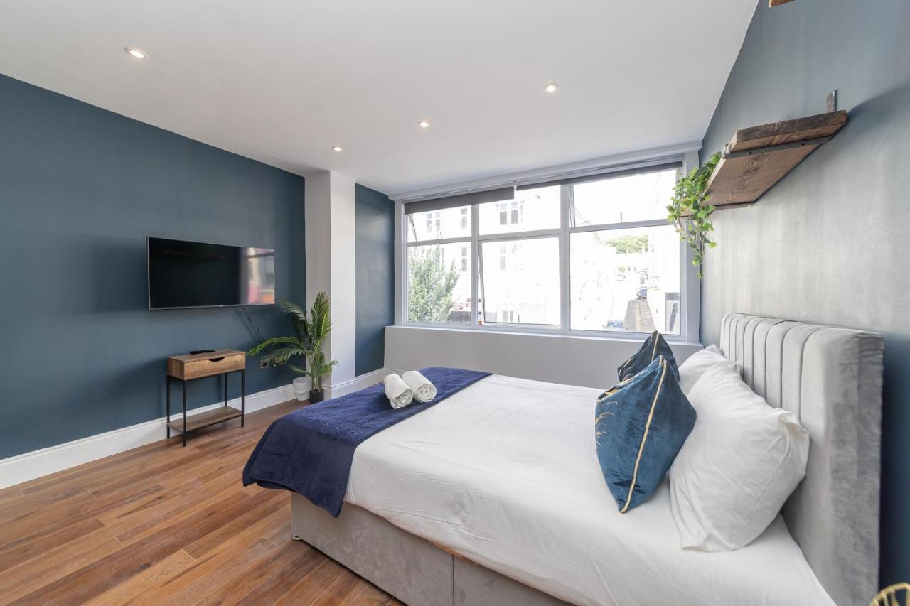 2Cq*Morden Studio Flat *Moments Away From Brighton Seafront Apartment Exterior foto