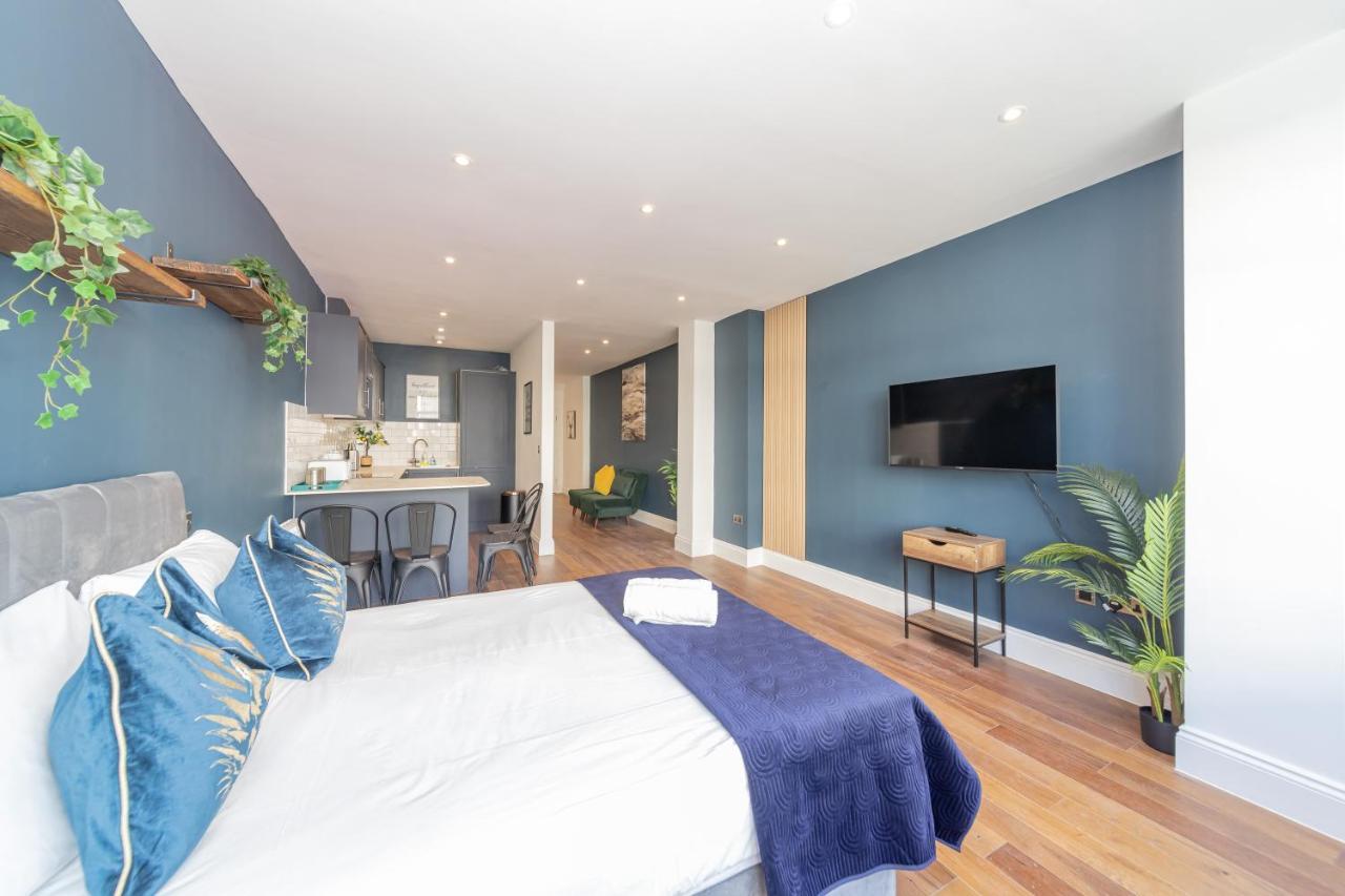 2Cq*Morden Studio Flat *Moments Away From Brighton Seafront Apartment Exterior foto